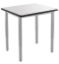 Picture of NPS® Heavy Duty Height Adjustable Steel Table, Gray Frame, 24 x 30, Whiteboard Top