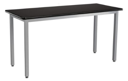 Picture of NPS® Heavy Duty  Steel Table, Gray Frame, 24 x 42, HPL Top