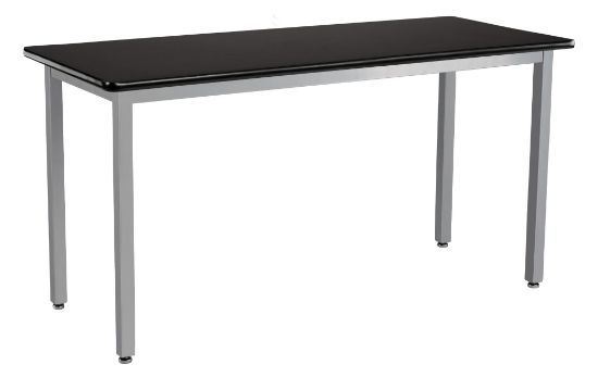 Picture of NPS® Heavy Duty  Steel Table, Gray Frame, 24 x 54, HPL Top