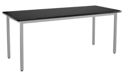 Picture of NPS® Heavy Duty  Steel Table, Gray Frame, 24 x 72, HPL Top