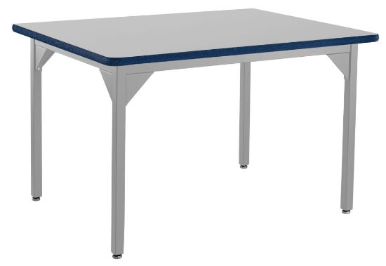 Picture of NPS® Heavy Duty  Steel Table, Gray Frame, 36 X 42 x 30, Supreme HPL Top