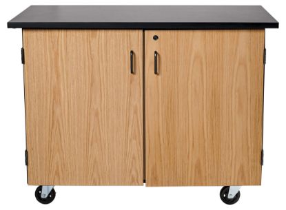 Picture of NPS® Mobile Science Cart with Inner Drawers and Shelf