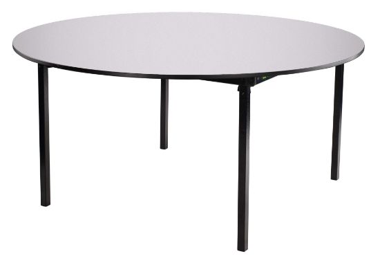 Picture of NPS® 72" Round Max Seating Folding Table, MDF Core/ProtectEdge