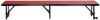 Picture of NPS® 18"x96"x16" Straight Standing Choral Riser, Red Carpet