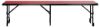 Picture of NPS® 18"x96"x24" Straight Standing Choral Riser, Red Carpet