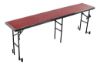 Picture of NPS® 18"x96"x32" Straight Standing Choral Riser, Red Carpet