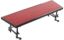 Picture of NPS® 18"x66"x16" Tapered Standing Choral Riser, Red Carpet