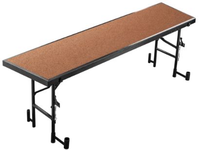 Picture of NPS® 18"x72"x24" Tapered Standing Choral Riser, Hardboard Floor