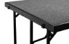 Picture of NPS® 2 Level Tapered Standing Choral Riser, Blue Carpet (18"x96" Platform)