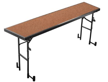 Picture of NPS® 18"x78"x32" Tapered Standing Choral Riser, Hardboard Floor