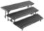Picture of NPS® 3 Level Tapered Standing Choral Riser, Black Carpet (18"x96" Platform)