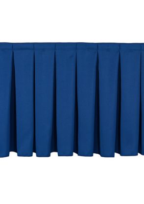 Picture of NPS® Skirting for 16"H Stage - 36" L, Blue