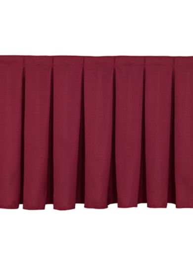 Picture of NPS® Skirting for 16"H Stage - 36" L, Burgundy