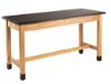 Picture of NPS® Wood Science Lab Table, 24 x 48 x 30, Epoxy Top