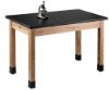 Picture of NPS® Wood Science Lab Table, 24 x 48 x 30, HPL Top