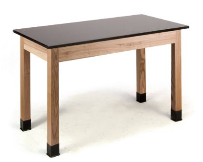 Picture of NPS® Wood Science Lab Table, 24 x 72 x 30, Phenolic Top