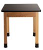 Picture of NPS® Wood Science Lab Table, 30 x 30 x 30, HPL Top