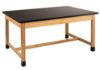 Picture of NPS® Wood Science Lab Table, 42 x 60 x 30, Trespa Top