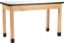 Picture of NPS® Wood Science Lab Table, 24 x 60 x 36, Whiteboard Top