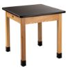 Picture of NPS® Wood Science Lab Table, 30 x 30 x 36, HPL Top