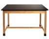 Picture of NPS® Wood Science Lab Table, 42 x 60 x 36, Chemical Resistant Top