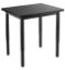 Picture of NPS® Steel Height Adjustable Science Lab Table, 24 X 24 , Phenolic Top, Black
