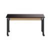 Picture of NPS® Signature Science Lab Table, Black, 24 x 60, Phenolic Top, Casters
