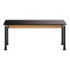 Picture of NPS® Signature Science Lab Table, Black, 24 x 72, Phenolic Top,