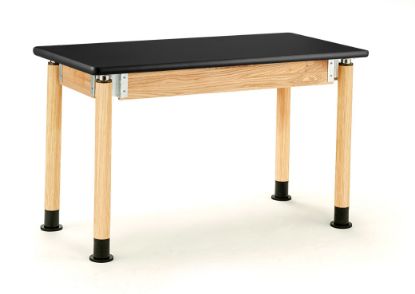Picture of NPS® Signature Science Lab Table, Oak, 24 x 48, HPL Top,