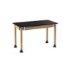 Picture of NPS® Signature Science Lab Table, Oak, 24 x 48, Phenolic Top,