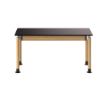 Picture of NPS® Signature Science Lab Table, Oak, 24 x 60, Phenolic Top,