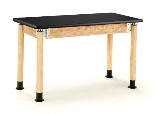 Picture of NPS® Signature Science Lab Table, Oak, 24 x 72, HPL Top,