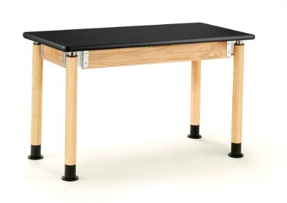 Picture of NPS® Signature Science Lab Table, Oak, 30 x 60, HPL Top,