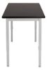 Picture of NPS® Steel Height Adjustable Science Lab Table, 24 X 42 , HPL Top, Grey