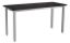 Picture of NPS® Steel Fixed Height Science Lab Table, 24 X 48 X 30, HPL Top, Grey