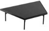 Picture of NPS® Stage Pie Compatible with a 3'x8'x16" Stage, Black Carpet