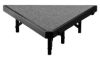 Picture of NPS® Stage Pie Compatible with a 3'x8'x8" Stage, Grey Carpet