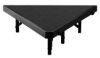 Picture of NPS® Stage Pie Compatible with a 3'x8'x8" Stage, Black Carpet