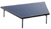 Picture of NPS® Stage Pie Compatible with a 4'x8'x16" Stage, Blue Carpet