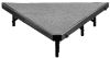 Picture of NPS® Stage Pie Compatible with a 4'x8'x8" Stage, Grey Carpet