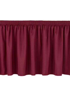 Picture of NPS® Skirting for 16"H Stage - 36" L, Burgundy