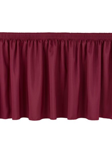 Picture of NPS® Skirting for 16"H Stage - 36" L, Burgundy