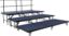 Picture of NPS® Straight Stage Set, Blue Carpet (3" x 8' Platforms)