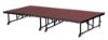 Picture of NPS® 16"-24" Height Adjustable 4' x 4' Transfix Stage Platform, Red Carpet
