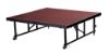 Picture of NPS® 16"-24" Height Adjustable 4' x 4' Transfix Stage Platform, Red Carpet