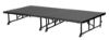 Picture of NPS® 24"-32" Height Adjustable 4' x 4' Transfix Stage Platform, Grey Carpet