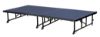 Picture of NPS® 24"-32" Height Adjustable 4' x 4' Transfix Stage Platform, Blue Carpet