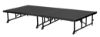 Picture of NPS® 24"-32" Height Adjustable 4' x 4' Transfix Stage Platform, Black Carpet