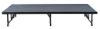 Picture of NPS® 24"-32" Height Adjustable 4' x 8' Transfix Stage Platform, Grey Carpet