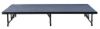 Picture of NPS® 24"-32" Height Adjustable 4' x 8' Transfix Stage Platform, Blue Carpet